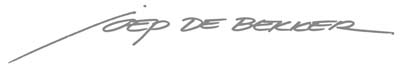 JdB-handtekening